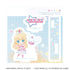 『アイカツスターズ!×サンリオキャラクターズ』アクリルスタンドプレート06/白鳥ひめ×シナモロール(コラボイラスト(ミニキャラ))